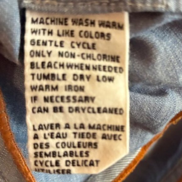 Tommy Bahama XLT Men's Short Sleeve Button Down Shirt Chambray Light Blue - Picture 8 of 11